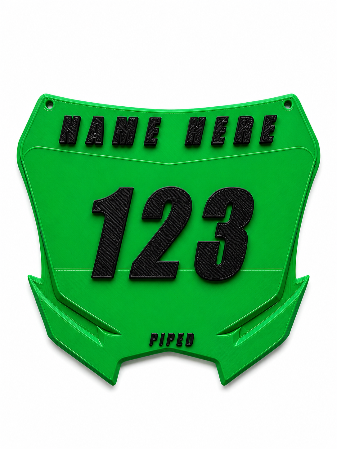 Custom Green Plate Plug